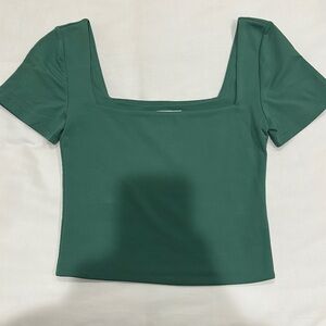 Sage Babaton contour square neck top